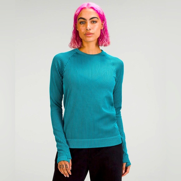 Lululemon Rest Less Pullover Running Long Sleeve Workout Top - Picture 1 of 7